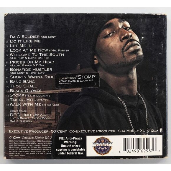 Young Buck - Straight Outta Cashville CD G-Unit Collector's Edition Volume 2 - Picture 2 of 4